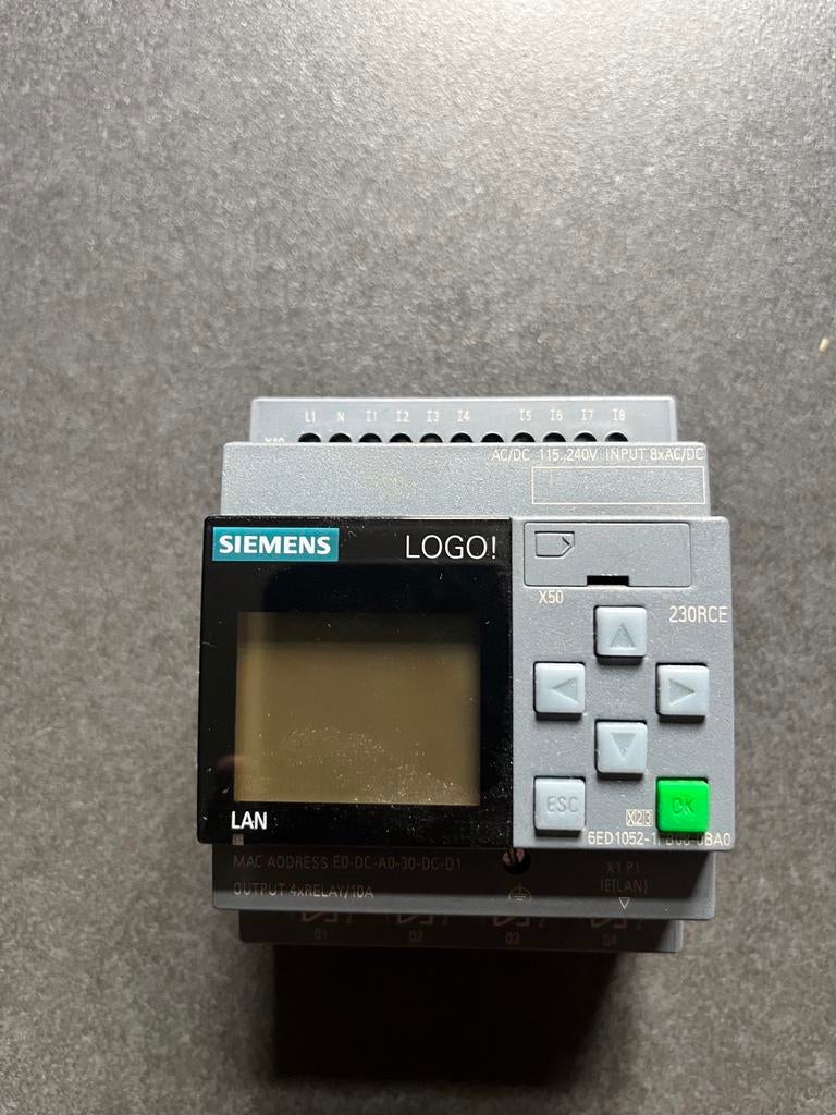Siemens Logo 8 230RCE, Ophalen, Zo goed als nieuw