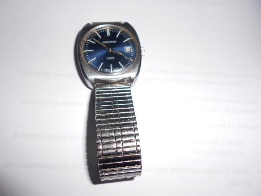 Mercator, Montre-bracelet, Autres marques, Enlèvement ou Envoi, Acier