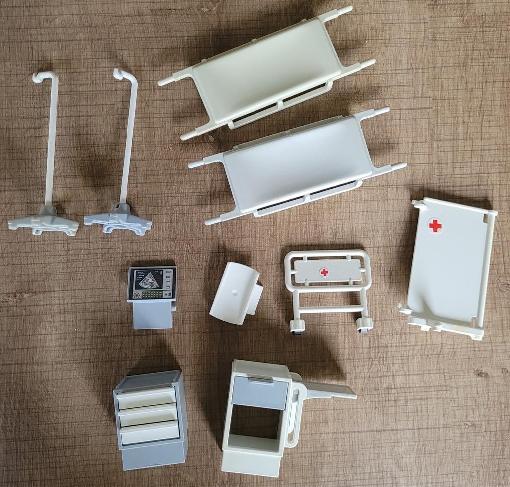 Playmobil onderdelen voor ziekenhuis, Ophalen of Verzenden, Gebruikt, Los Playmobil