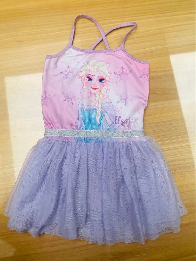 Balletpakje Elsa maat 128, Kinderen en Baby's, Ophalen of Verzenden, Zo goed als nieuw