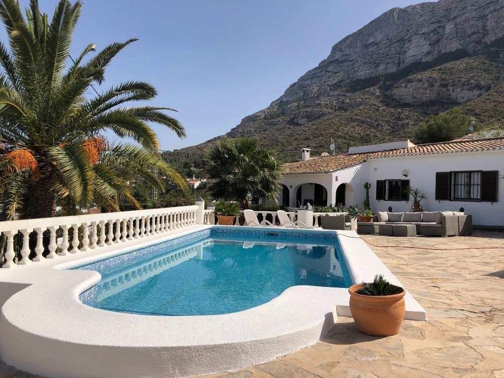 SPANJE -DENIA -Villa Te huur A/privé zwembad/zeezicht, Immo, Huizen te huur, Vrijstaande woning