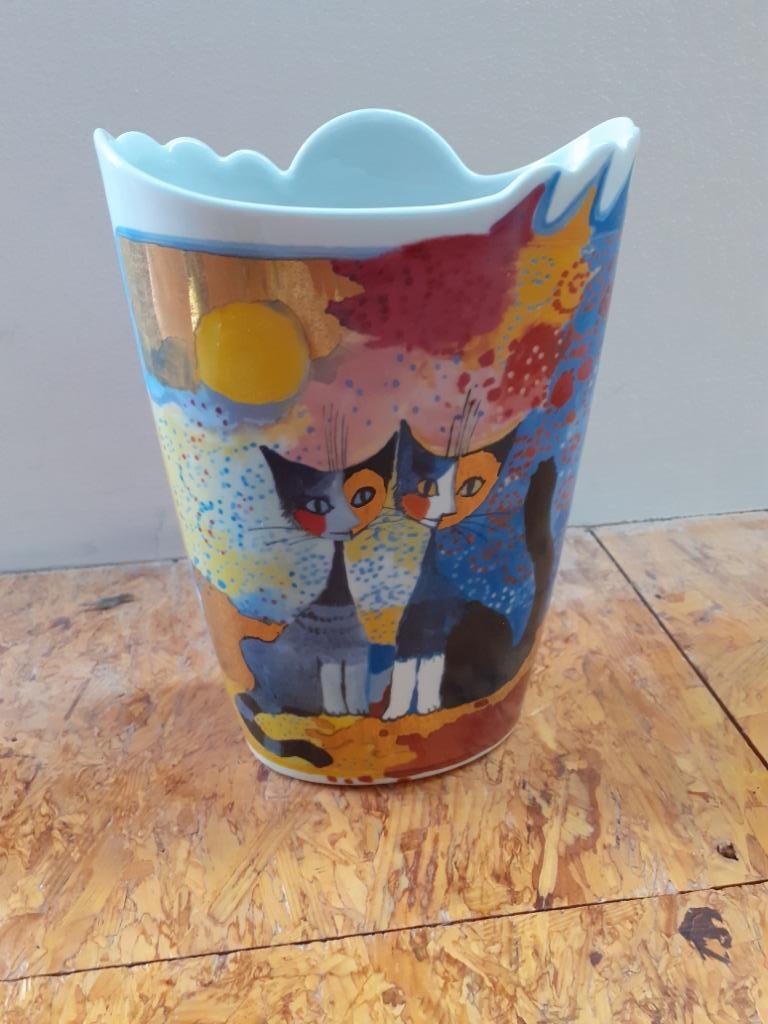 Rosina Wachtmeister Cats - vaas GOEBEL, Ophalen