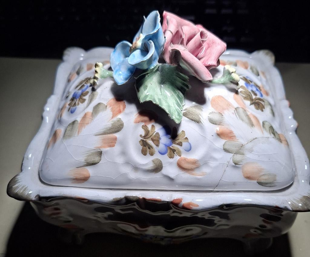 boîte à bijoux en porcelaine, Enlèvement ou Envoi