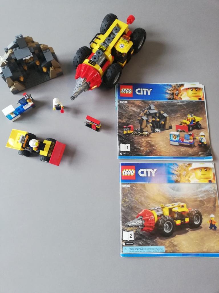 Lego City: zware mijnbouwboor, Ophalen of Verzenden, Gebruikt, Complete set, Lego