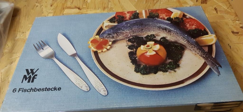 Couverts pour plats à base de poisson, Enlèvement