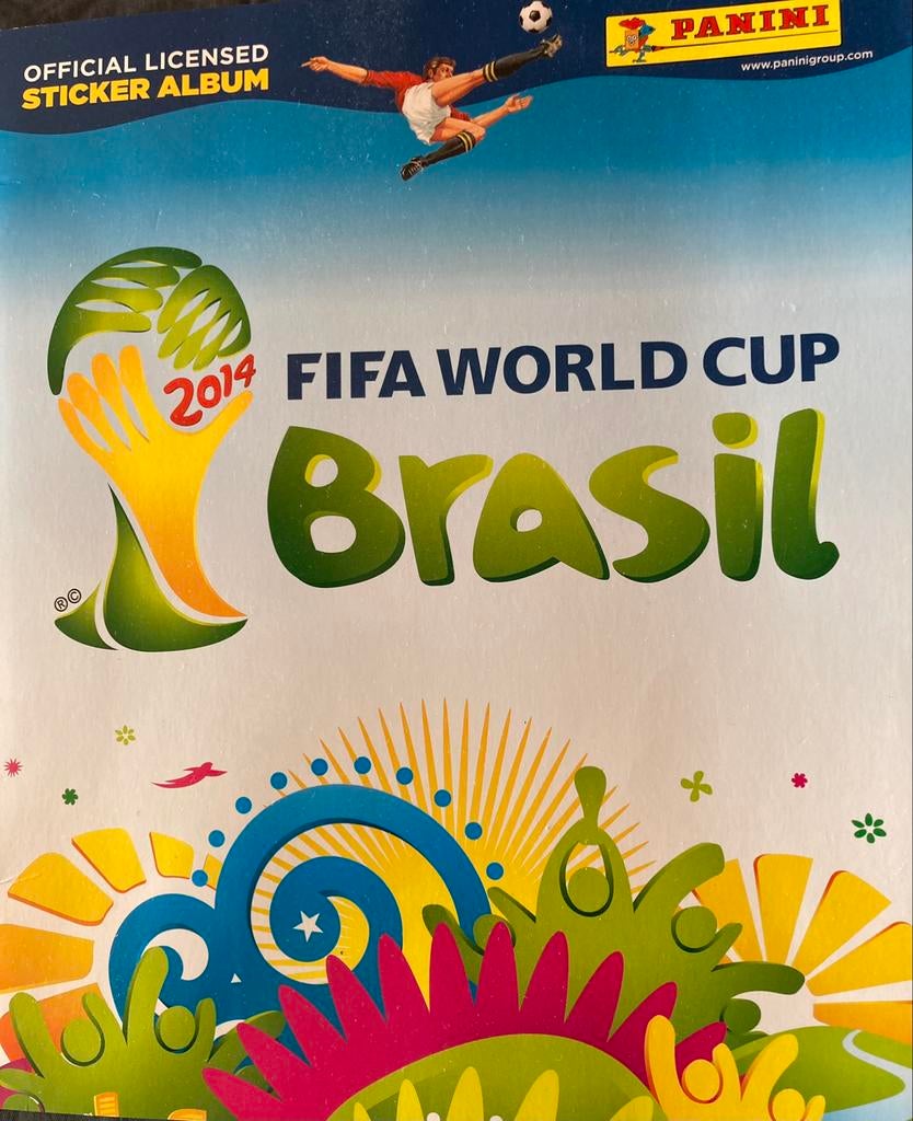 PANINI OFFICIAL STICKER ALBUM FIFA WORLD CUP BRASIL 2014, Verzamelen, Ophalen, Zo goed als nieuw, Sport
