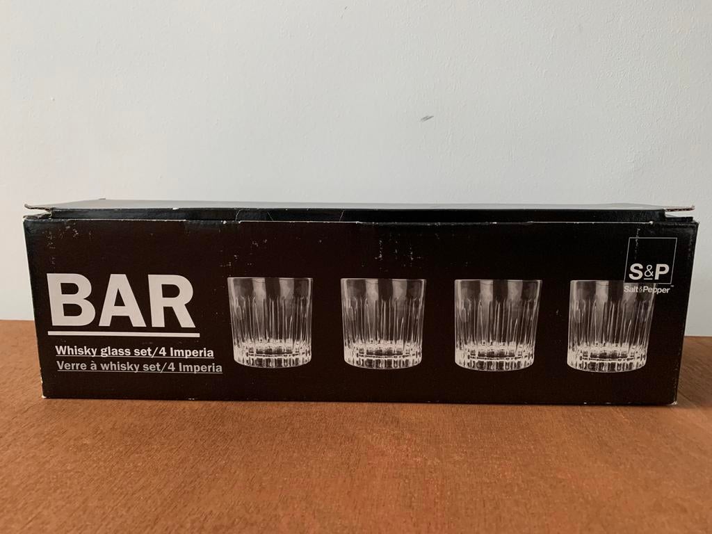 Whisky glazen! S & P!, Ophalen, Nieuw