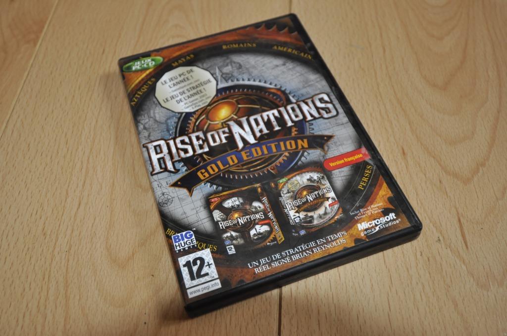 Rise of nations jeu PC double DVD  en tb état, Enlèvement ou Envoi, À partir de 12 ans, Utilisé, Un ordinateur