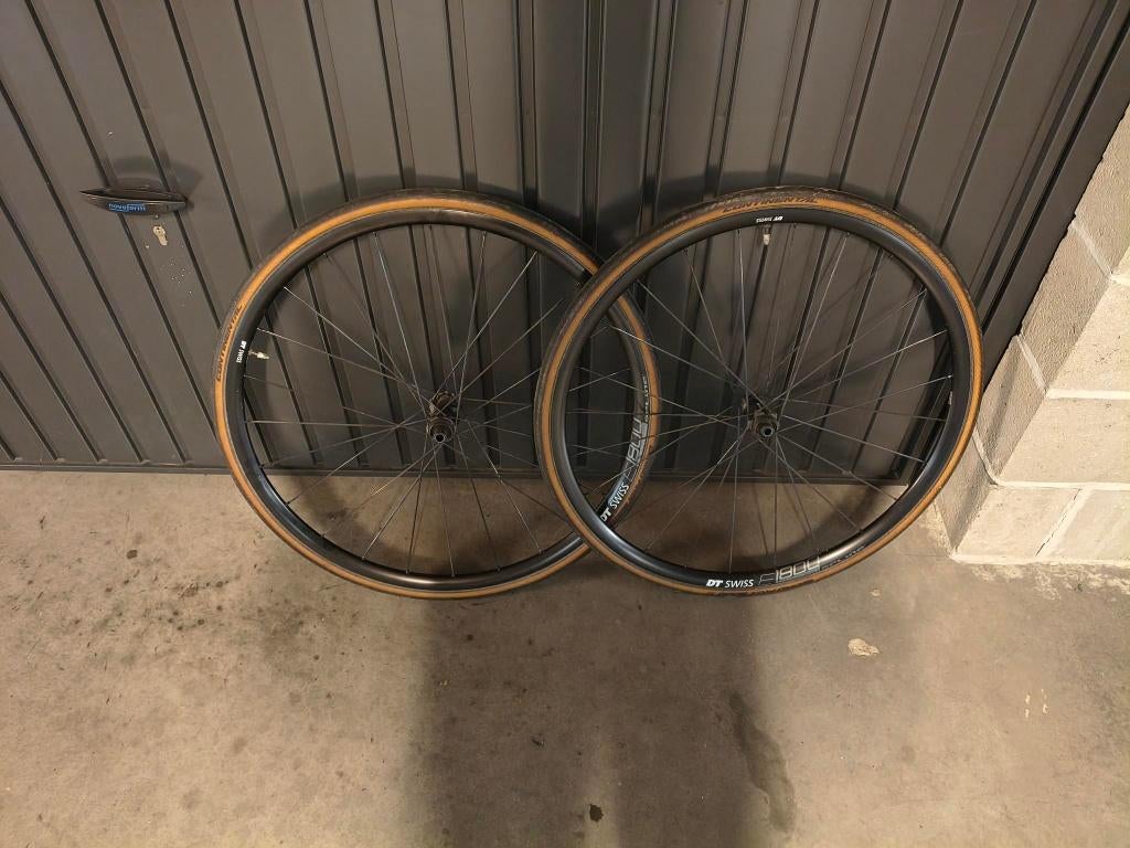 Wielen DT Swiss E1800 - Geschikt voor schijfremmen, Enlèvement, Utilisé, Roue, DT-Swiss