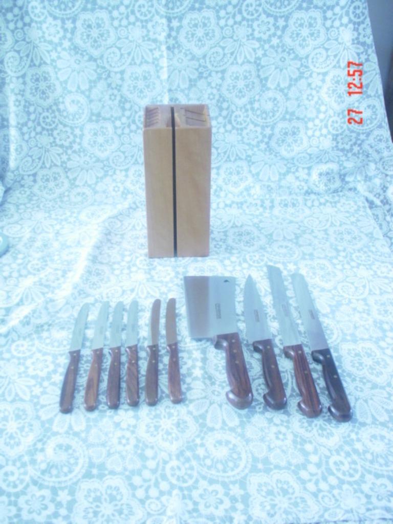 Cona Zinox Scarperia messenblok, Ophalen of Verzenden, Nieuw, Hout, Bestekset