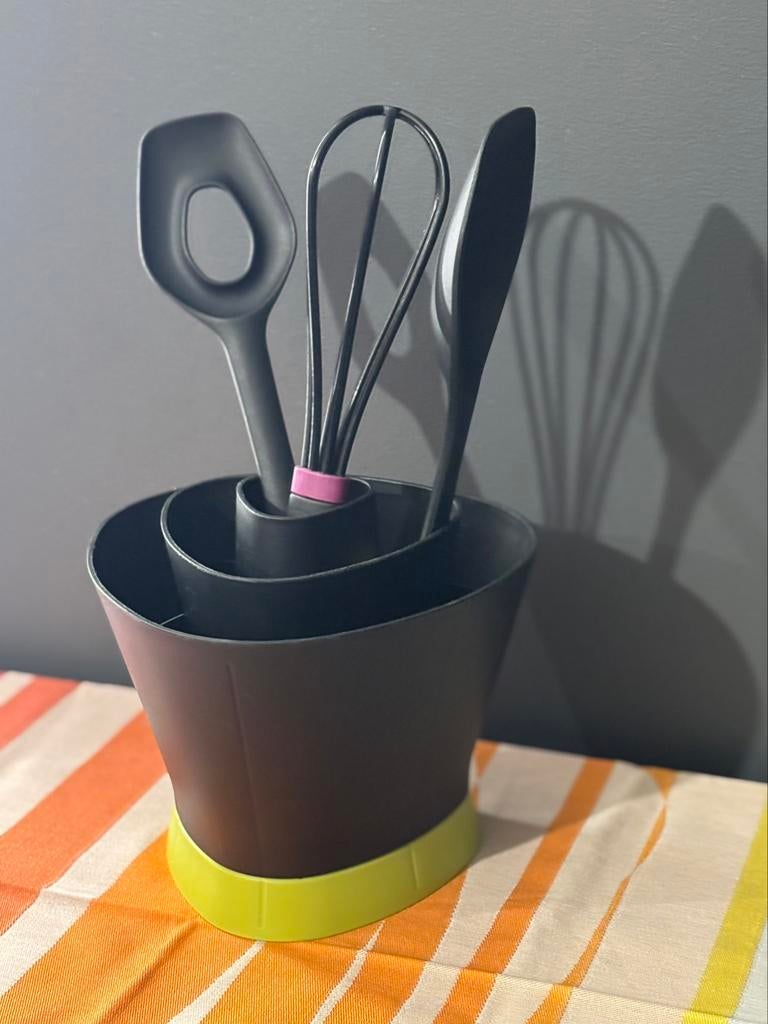 Pot ustensiles couverts Tupperware cuisine ‍, Maison & Meubles, Enlèvement ou Envoi, Comme neuf
