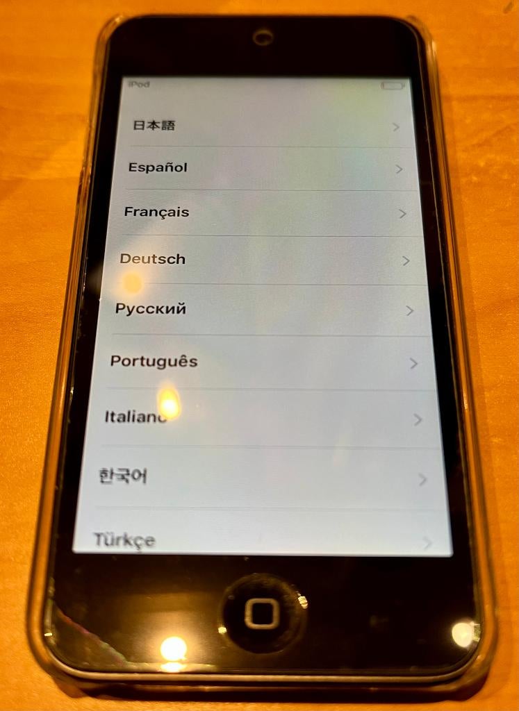 iPod Touch 6e gen 128 Gb antraciet als nieuw, Audio, Tv en Foto, Mp3-spelers | Apple iPod, 40 GB en meer, Touch, Zwart, Ophalen of Verzenden