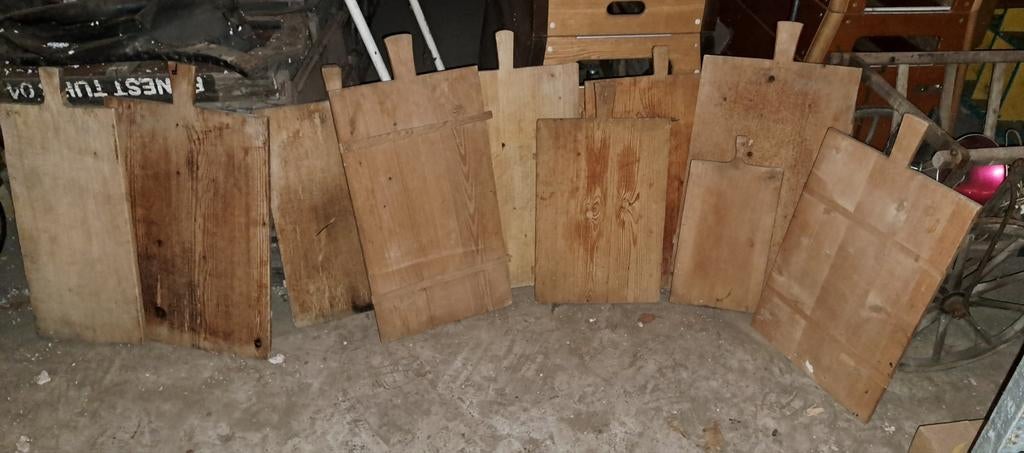 Broodplanken oude Broodplanken decoratie, Ophalen