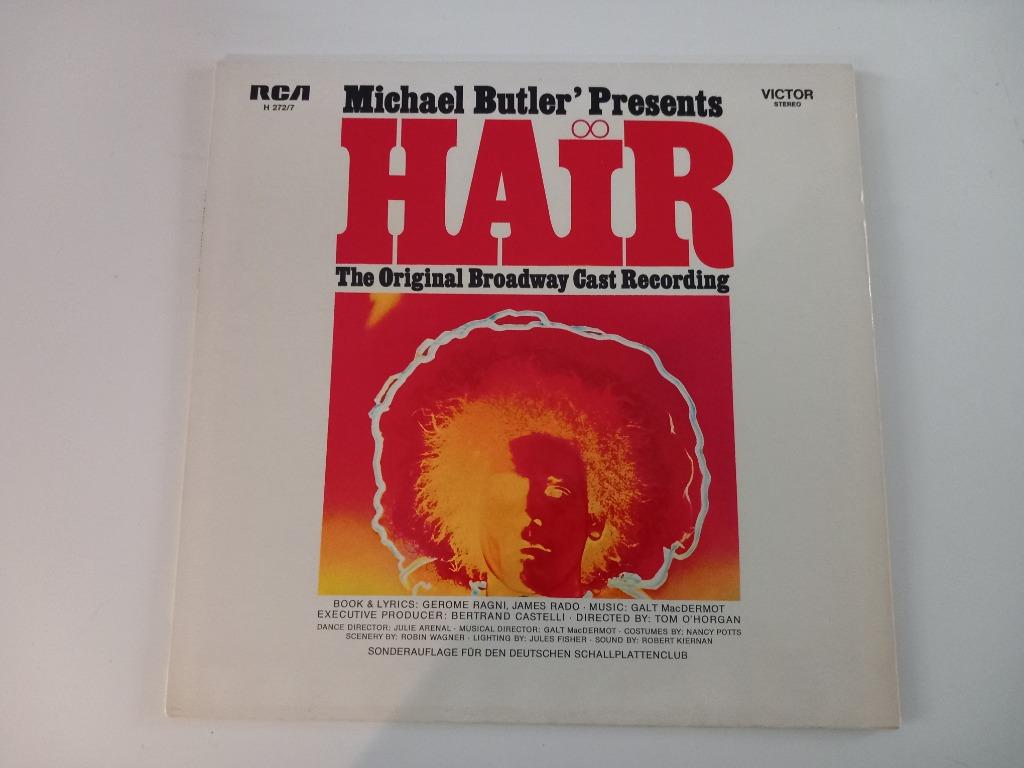Vinyl LP Hair Broadway Musical Soundtrack Pop Rock, Ophalen of Verzenden