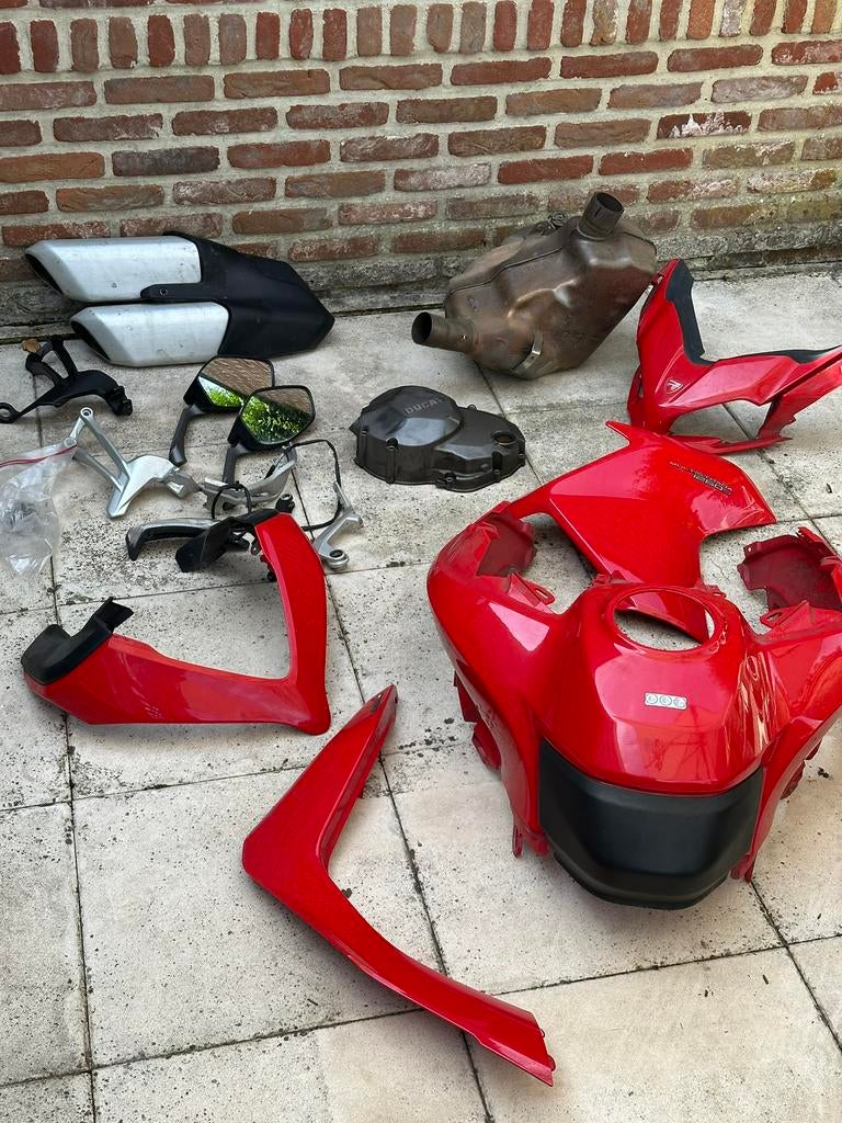 Ducati multistrada 1260-bj 2019 onderdelen, Ophalen