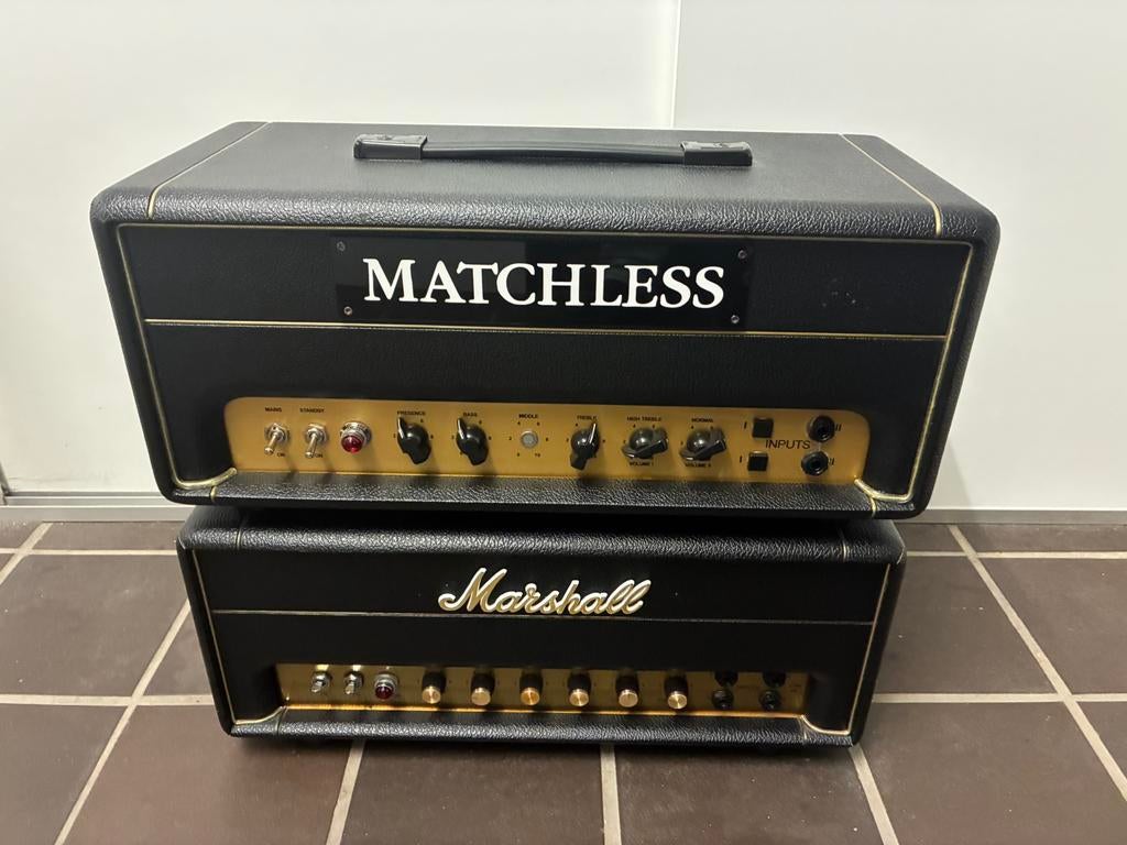 Marshall JTM45 - Matchless Clubman clones, Enlèvement ou Envoi, Comme neuf, Guitare, Moins de 50 watts
