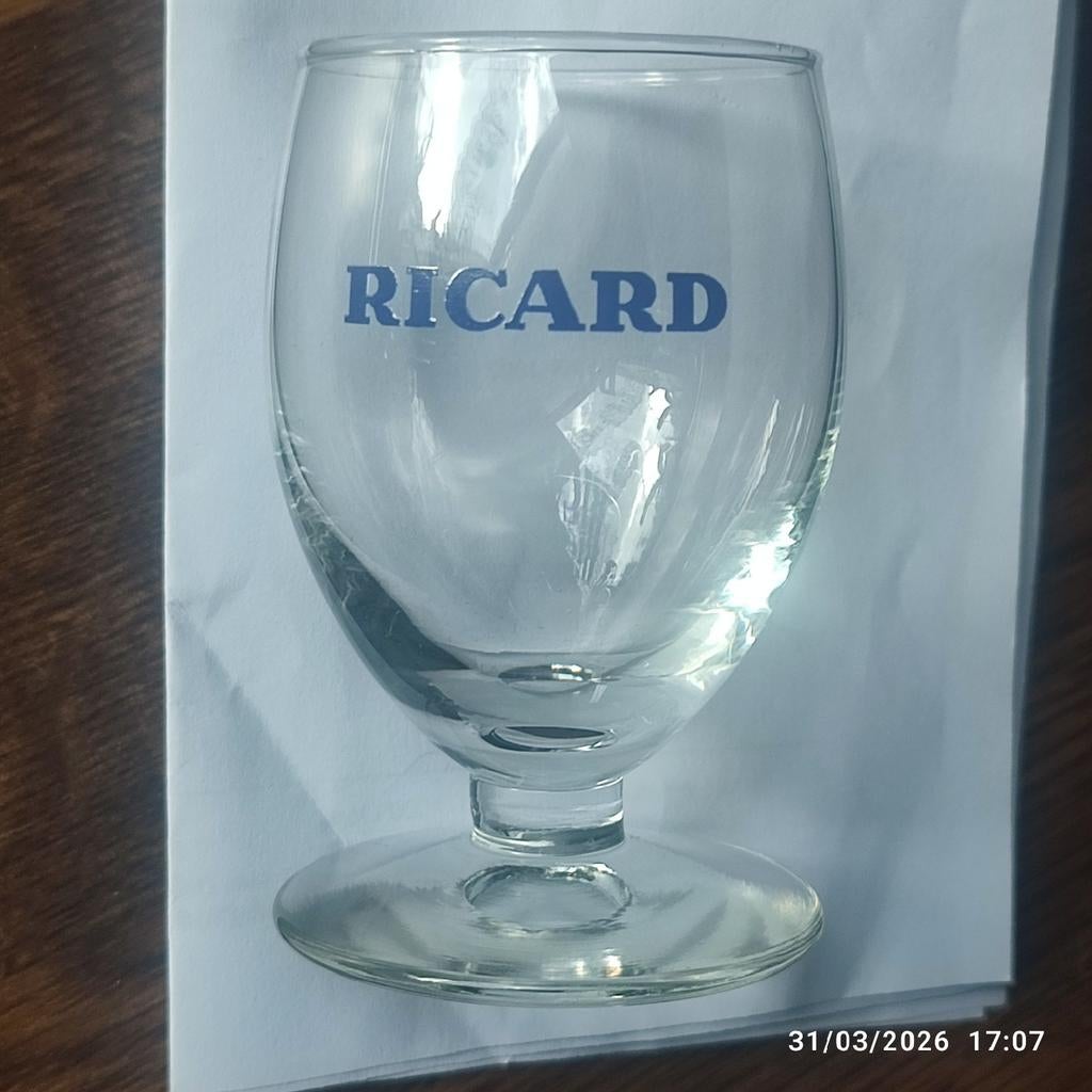 Een RICARD-miniglas., Verzamelen, Ophalen of Verzenden, Zo goed als nieuw, Overige typen