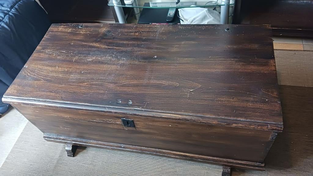 Linnenkist / opbergkist, Ophalen