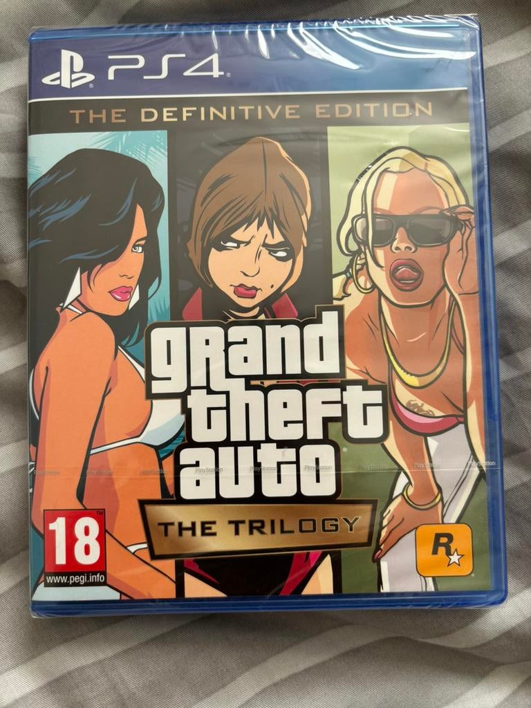 Gta trilogie ps4, Games en Spelcomputers, Ophalen of Verzenden, Nieuw, Avontuur en Actie, Vanaf 18 jaar