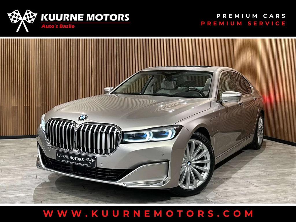 BMW 7 Serie 745 e Alu19"/OpenDak/Leder/Laser/Acc/Hud/Cam360/, Auto's, Automaat, 4 deurs, Gebruikt, 7 Reeks