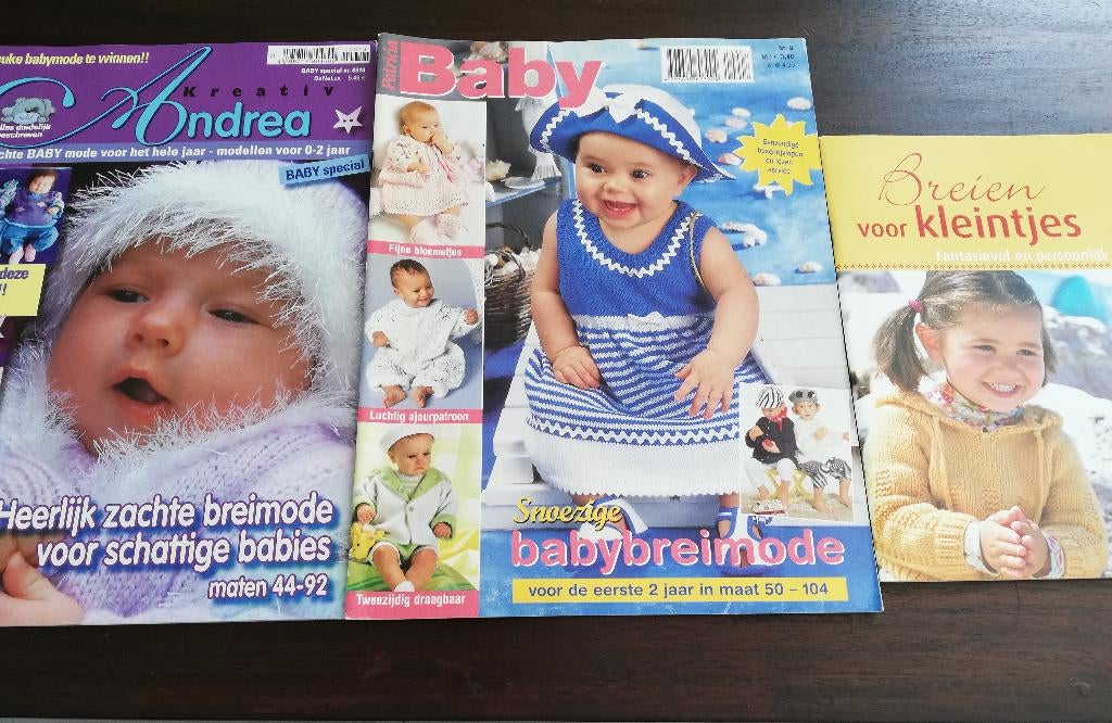 3 tijdschriften breien/ haken, Hobby en Vrije tijd, Ophalen of Verzenden, Zo goed als nieuw, Breien of Haken, Patroon of Boek