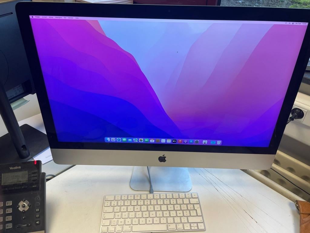 iMac 27" Retina 5K (2017) – 24GB RAM – 1TB SSD – Topstaat, Computers en Software, Apple Desktops, Ophalen, Gebruikt, SSD, IMac