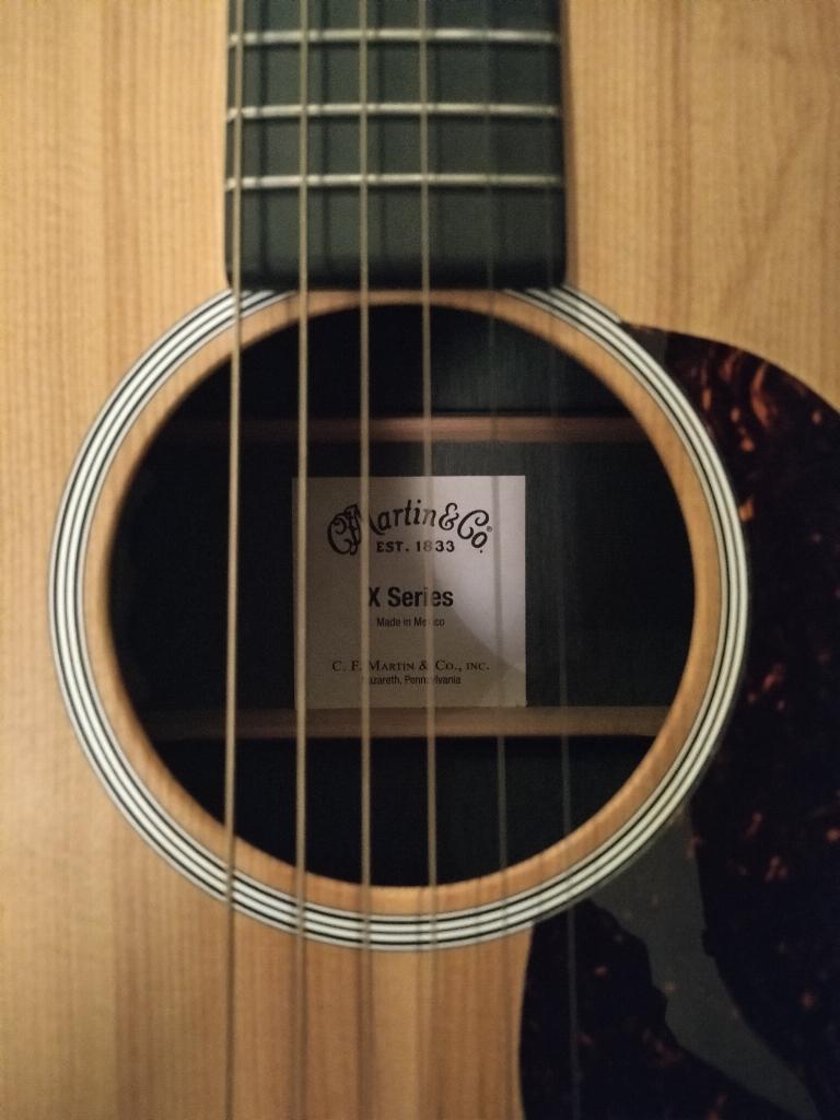 Martin Gitaar + Hardshell Case, Enlèvement, Comme neuf, Guitare classique ou espagnole, Avec valise