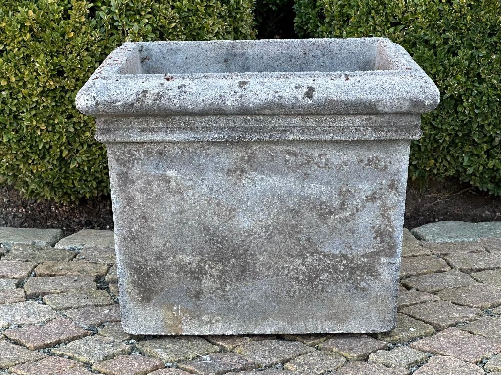 grote bloembak - bloempot - vorstbestendig - goede staat, Ophalen, Vierkant, Balkon