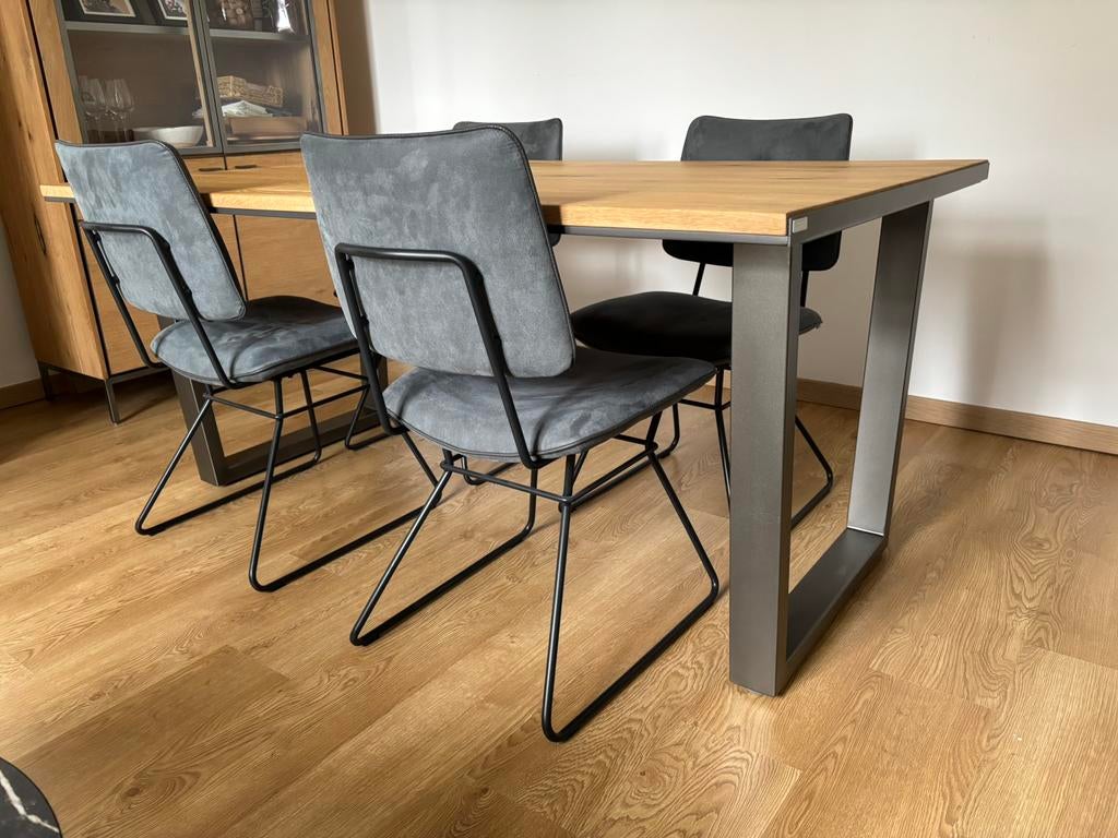 Xooon eettafel eikenfineer 170 x 100cm, Ophalen, Zo goed als nieuw