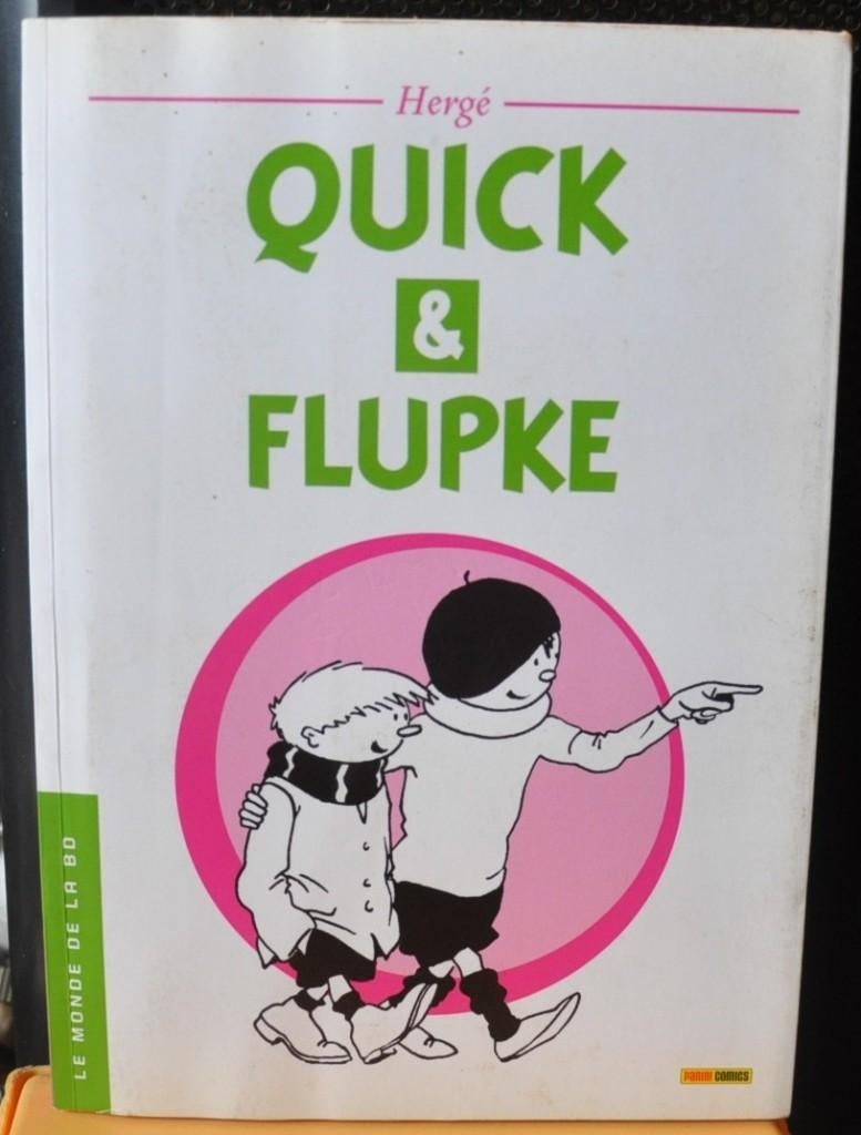 bd monde de la bd quick & flupke (x20118), Livres, Enlèvement ou Envoi, Une BD, Utilisé, Hergé