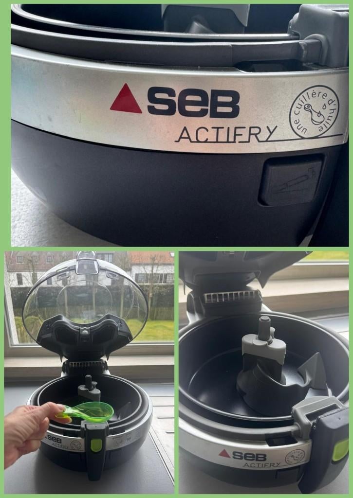 SEB Actifry – Hetelucht friteuse – Gezond koken zonder olie, Elektronische apparatuur, Frituurpannen, Ophalen, Zo goed als nieuw