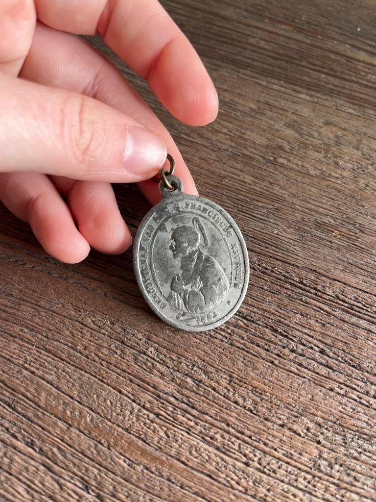 Médaille religieuse - Société de Saint-François-Xavier 1854, Enlèvement ou Envoi