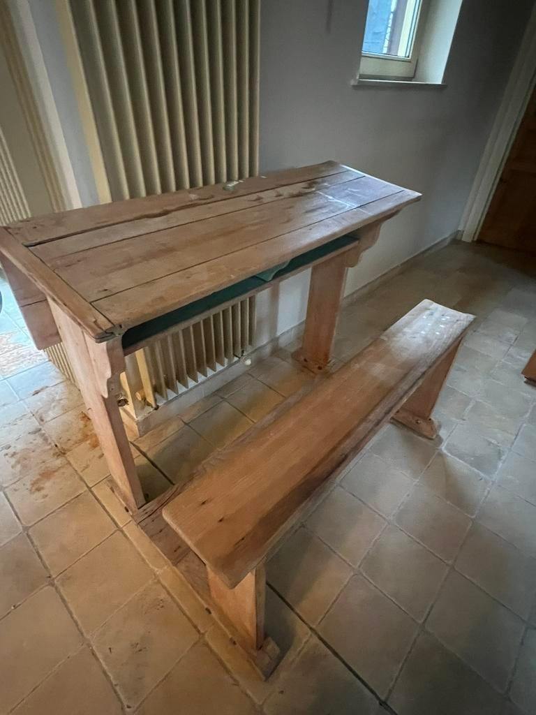 Schoolbank, Ophalen, Gebruikt, Bureau