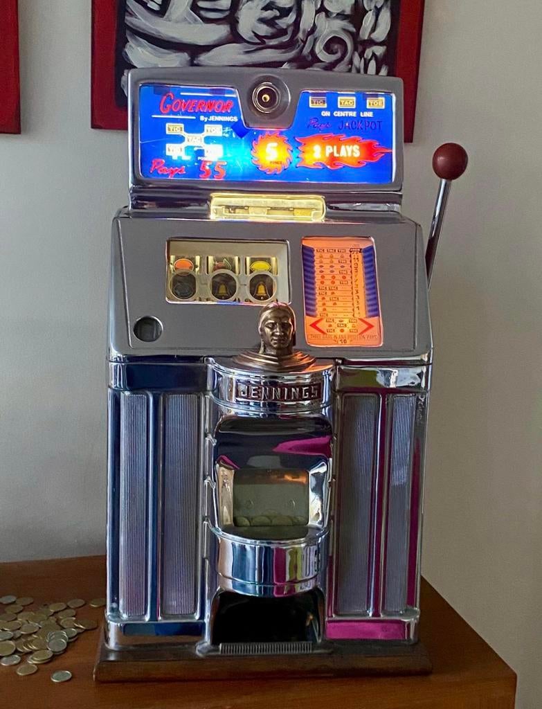 Jackpot Jennings Governor, Collections, Enlèvement, Utilisé