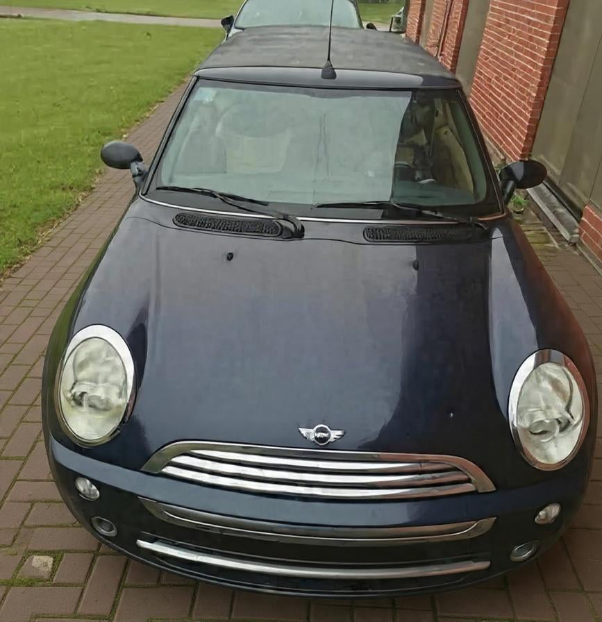 Mini Cooper Cabriolet, Auto's, 4 zetels, Zwart, Cabriolet, Zwart