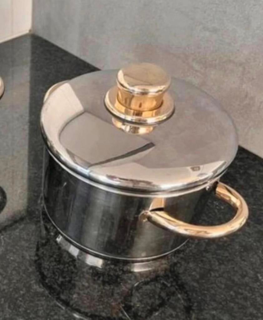 Casserole en acier inoxydable, Envoi, Comme neuf