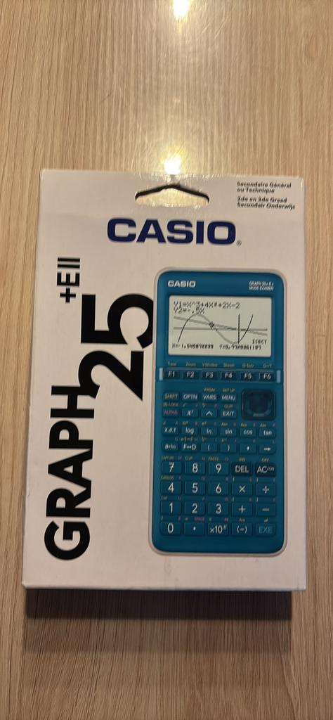 Grafische rekenmachine casio, Ophalen, Grafische rekenmachine