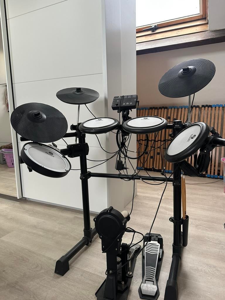 NIEUW: Fazley Elektrisch Drumstel – Nooit gebruikt, Musique & Instruments, Batteries & Percussions, Enlèvement, Comme neuf