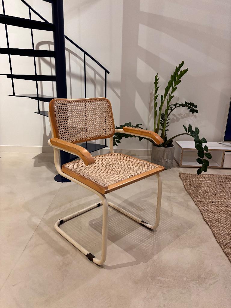 Vintage Cesca armstoel – Marcel Breuer, Enlèvement