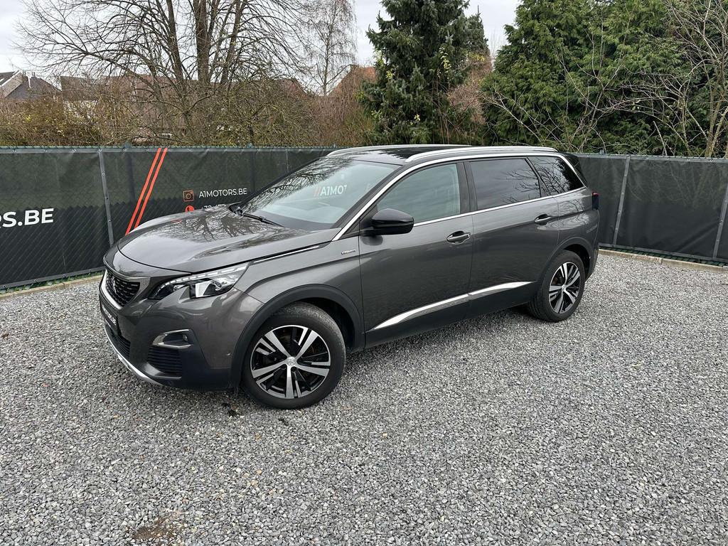 Peugeot 5008 1.5 BlueHDi GT Line (EU6.2) (automatique), Autos, Argent ou Gris, Achat, Euro 6, Carnet d'entretien