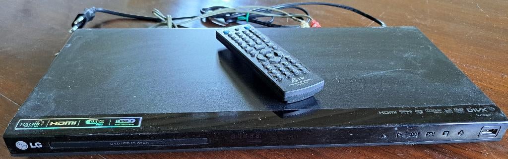 LG DVX692H DVD/CD speler, IR afstandsbediening, Enlèvement, Utilisé, Lecteur DVD, LG