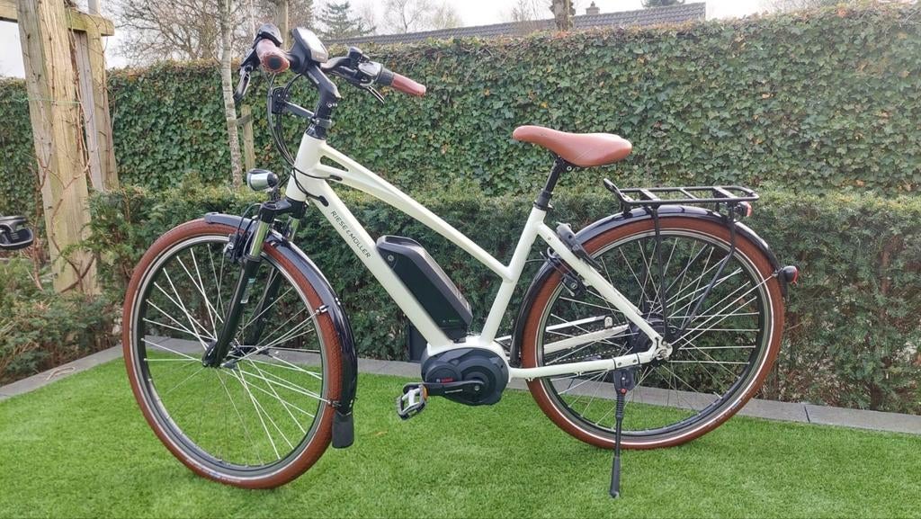 Riese & Muller cruiser Mixte E-bike cream TOPSTAAT, Fietsen en Brommers, Ophalen