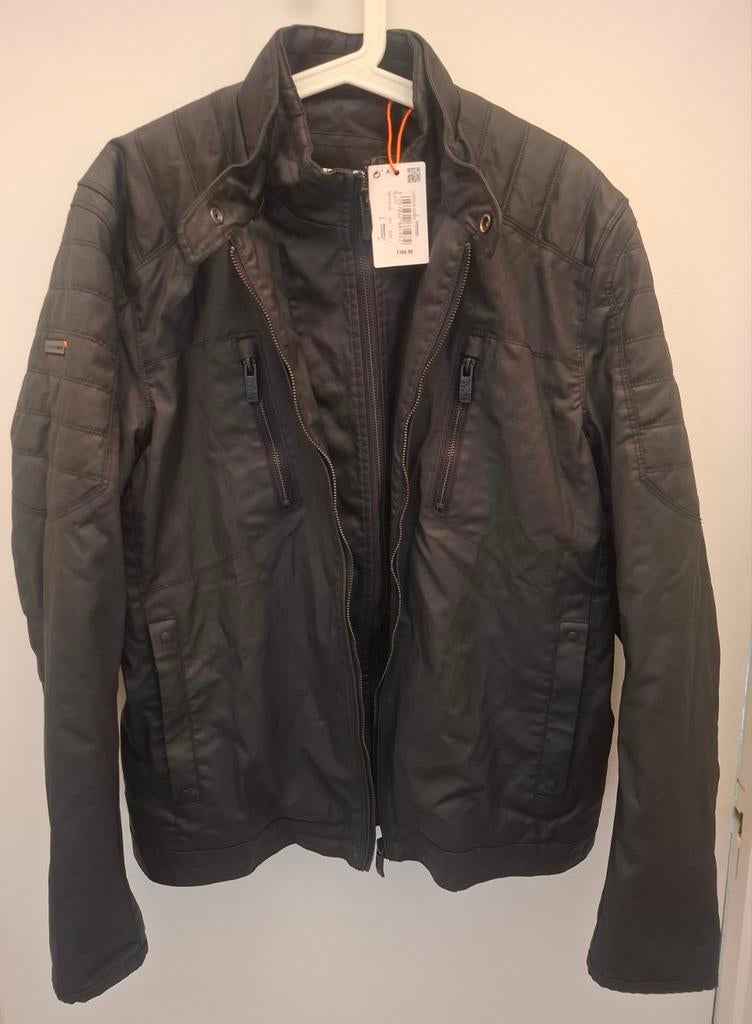 Veste de motard Superdry, taille L., Enlèvement