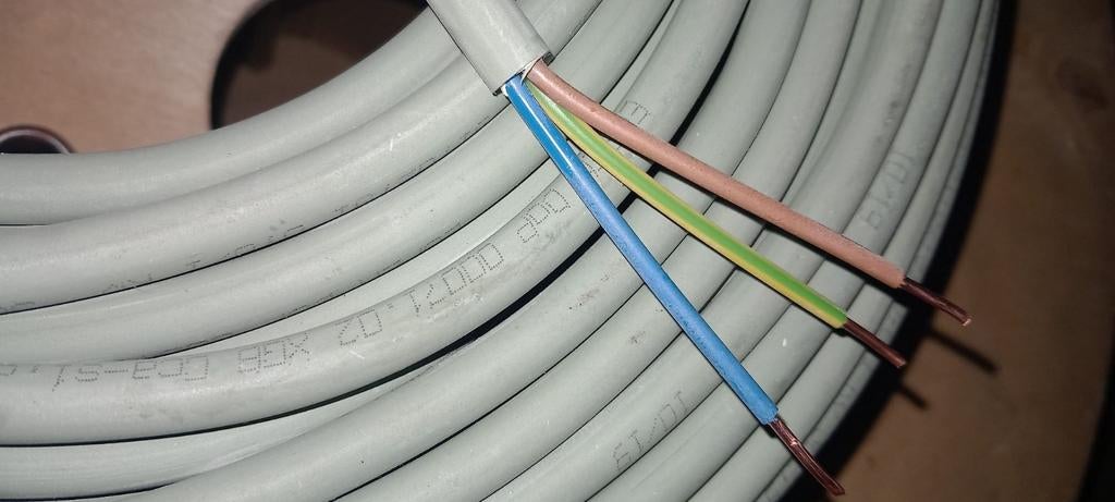 Câble xgb 3x2,5mm, Enlèvement, Comme neuf