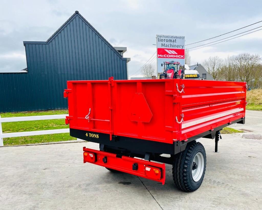 Nieuwe Kipwagen Mckee 4 Ton, Ophalen