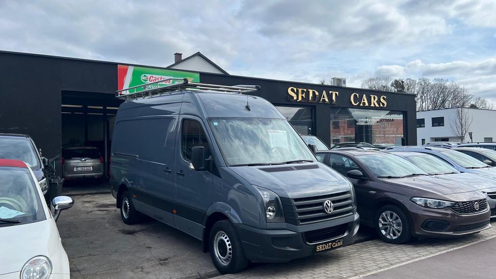 Volkswagen Crafter 2.0 DIESEL EURO 5B LICHT VRACHT VAN 1STE, Auto's, Volkswagen, Stof, Gebruikt, Overige modellen, Blauw