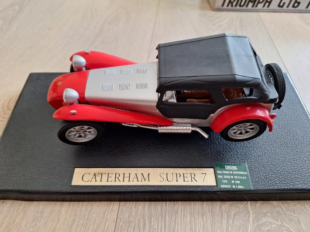 Caterham super 7, Hobby en Vrije tijd, Modelauto's | 1:43, Ophalen, Nieuw, Auto