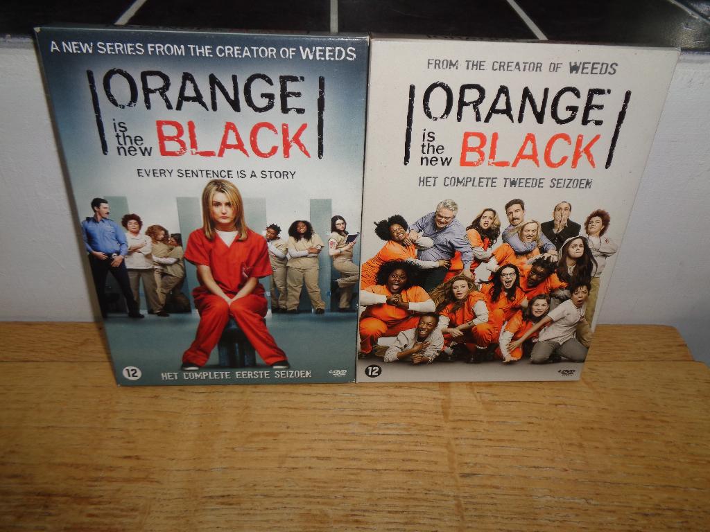 Orange is the New Black "Seizoen 1 + 2", Vanaf 12 jaar, Verzenden, Zo goed als nieuw