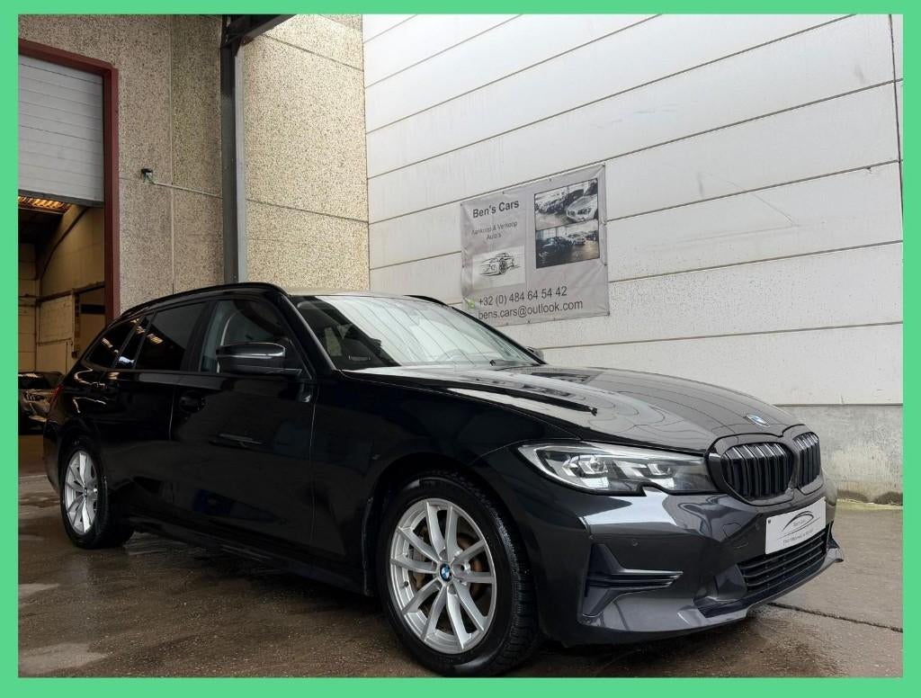 BMW 330e Touring PHEV M-PACK Automaat, Auto's, 4 cilinders, Leder en Stof, Zwart, Bedrijf