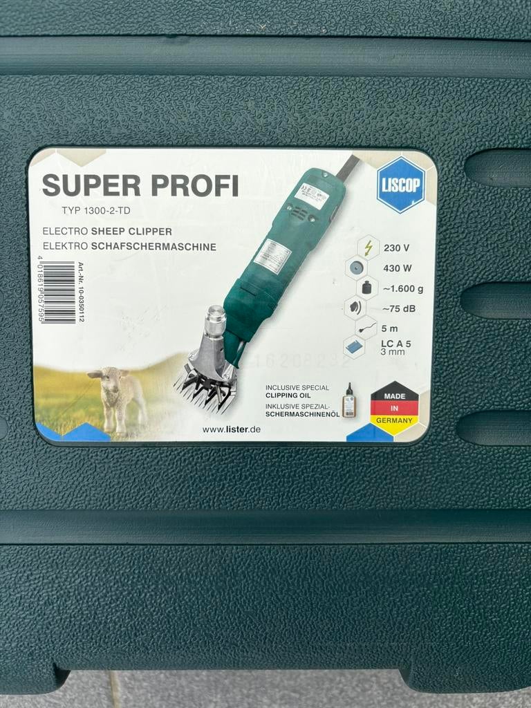 Schapenscheerrmachine  liscop, Dieren en Toebehoren
